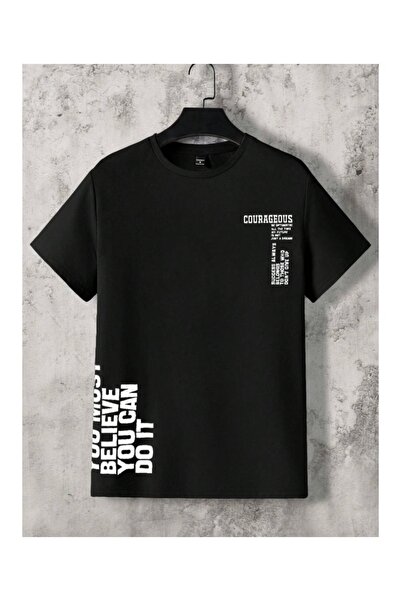 LOTS MODA Difference Printed Unisex Oversize T-Shirt