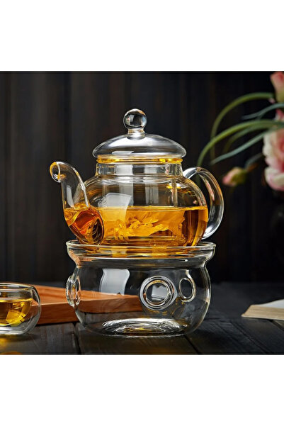 Choice5 1500ML 400ml-1600ml Filterable Heat-resistant Thickened Glass Teapot ...