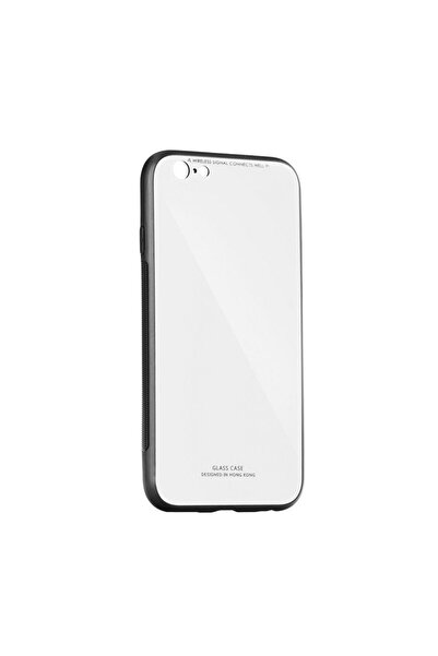OEM Glass Case Apple iPhone XR Λευκό