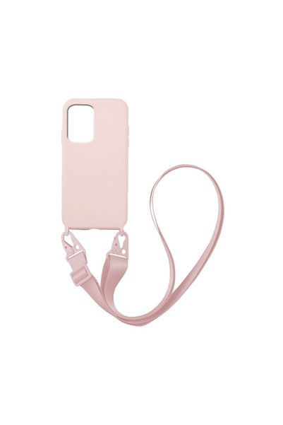 Sonique Θήκη Σιλικόνης με Strap CarryHang Samsung Galaxy S20 Ultra Ροζ