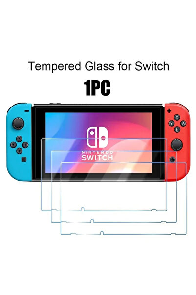 Choice1 واقي شاشة زجاجي مقوى لنينتندو سويتش OLED، 1-4 قطع، 3 قطع من واقيات ال...