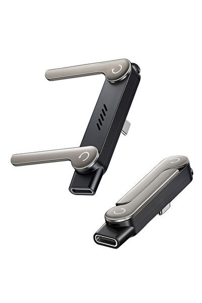 Choice قطعتان من محول OTG من النوع C إلى USB-C بقدرة 240 واط للشحن السريع مع ...