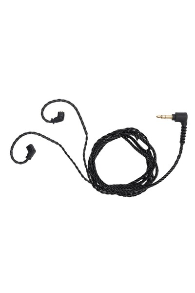 Choice كابل IEM أسود بموصلين، مناسب لـ KZ ZS10 PRO/AS16/ZES/AS24، كابل OFC بم...