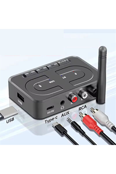 Choice Upgrade version Bluetooth 6.0 Audio Receiver 3.5mm AUX RCA With Mic HI...