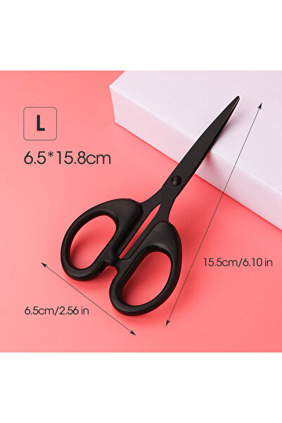 Choice1 Blakc L Stainless Steel Scissors,Anti-Rust And Anti-Stick,Handmade Ta...