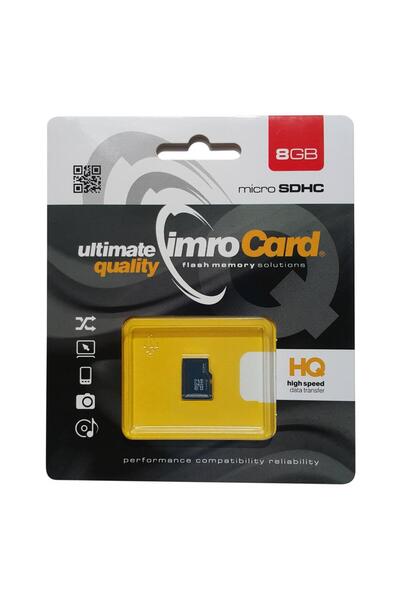 Imro Memory card 8GB microSDHC class 4