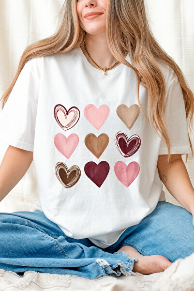 Auryne Jewelry Unisex Printed T-Shirt 100% Organic Cotton Crew Neck Comfortab...