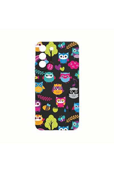 bestcase Θήκη Σιλικόνης, Συμβατή με Samsung Galaxy S21, Σχέδιο Κουκουβάγιας, ...