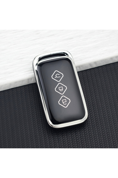 choice2 Black Key Case TPU Car Key Case Cover Shell For Wuling Hongguang S Ba...