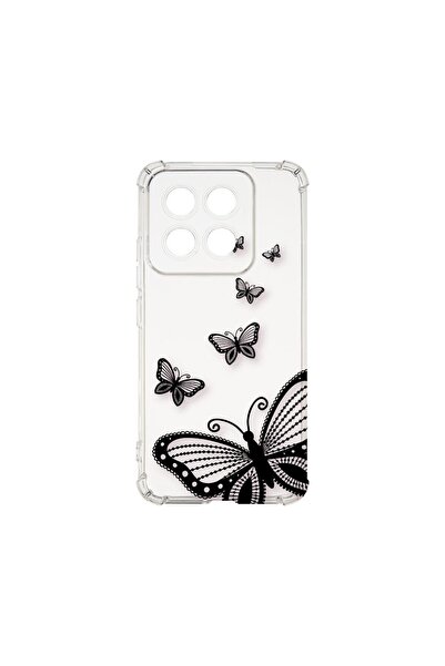 bestcase Θήκη για Xiaomi 14T Pro, BestCase® Αντικραδασμική 1.5MM, Πεταλούδα, ...