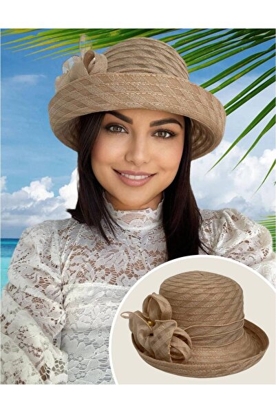 Confortino Luxury women's lace hat - ONE size, ADJUSTABLE