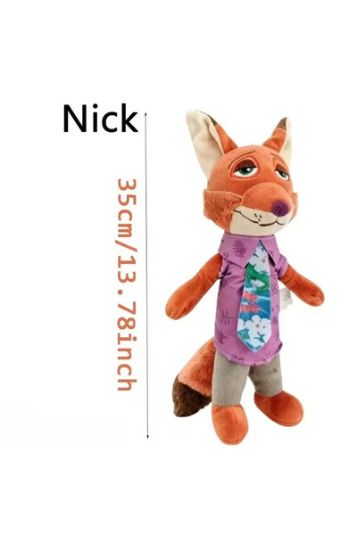 Choice B Bestselling Disney Zootopia 2 Plush Dolls Judy The Bunny & Nick The ...