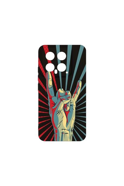 bestcase Husa BestCase¬Æ Premium Silicon, Compatibila Cu Xiaomi 14, Rock Fest...