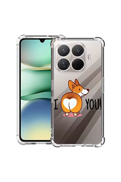 bestcase Противоударен калъф, съвместим с Xiaomi 15T Pro, със сладък дизайн с...