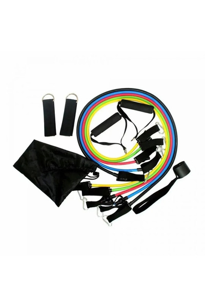 Choice 11 11pcs G1270A 11 Piece Set Of Fitness Tension Rope, Elastic Band, El...
