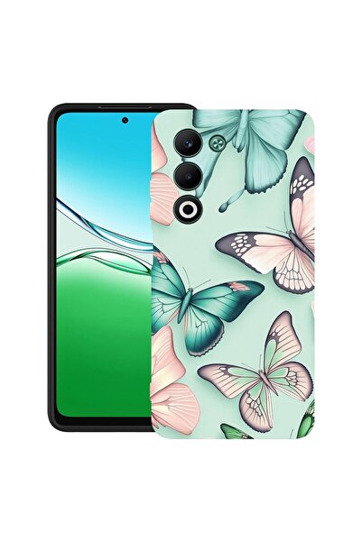 bestcase Husă pentru Xiaomi Redmi 15 4G (171 MM) cu design model fluture, TPU...