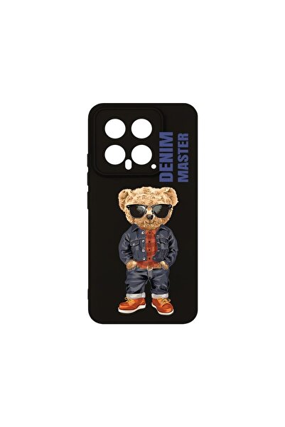bestcase Θήκη Σιλικόνης Premium, Συμβατή με Xiaomi 14, Denim Master - Αρκουδά...