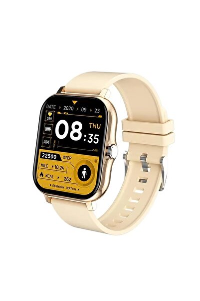 Choice5 Golden Khaki LAXASFIT 2025 New Fashion Smart Watch 1.85-inch HD Scree...