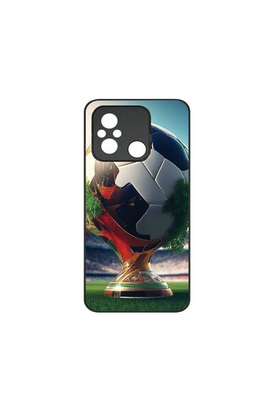 bestcase Husa BestCase¬Æ Slim Glassy, Compatibila Cu Xiaomi Redmi 12C, Footba...