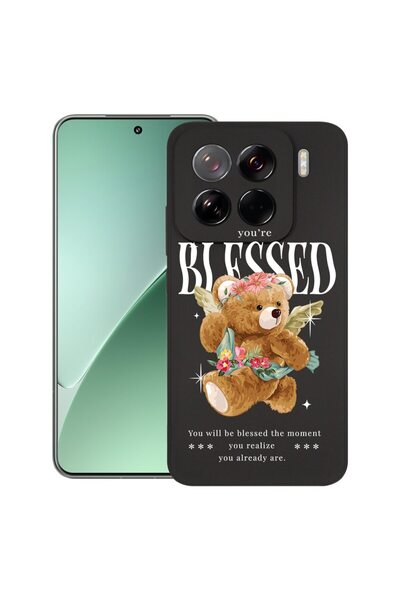 bestcase Husă pentru Xiaomi 15 Pro, Silicon Premium Subțire 1.2MM, Ursuleț de...