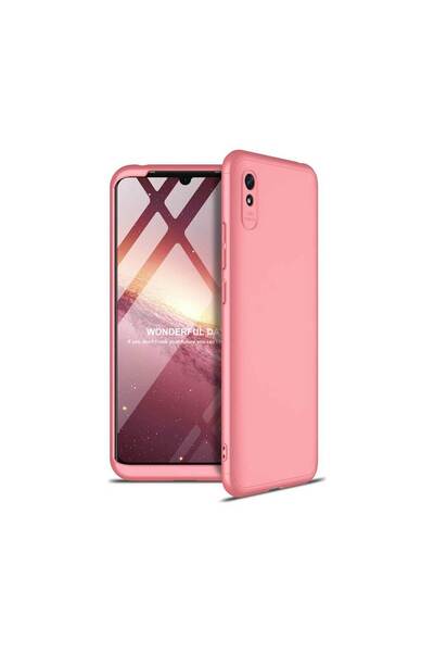 GKK 360 Full Body Protection Xiaomi Redmi 9A / Redmi 9AT Ροζ Χρυσό