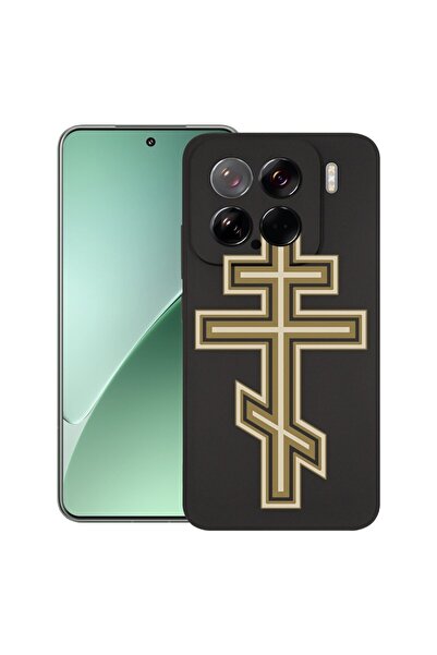 bestcase ¬Æ Husa pentru Xiaomi 15, Classic Cross, Slim Silicon 0.8MM, Antisoc...