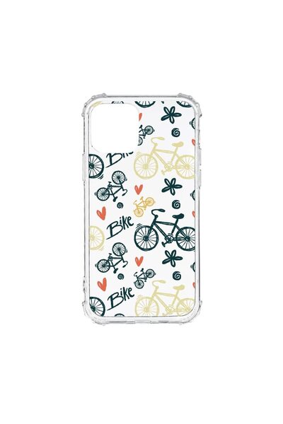 bestcase Husă antișoc din silicon compatibilă cu Realme C35, Bike Love, prote...