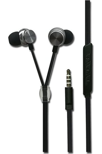 2go Căști stereo intraauriculare „Luxury” Antracit Stil Flash Lock