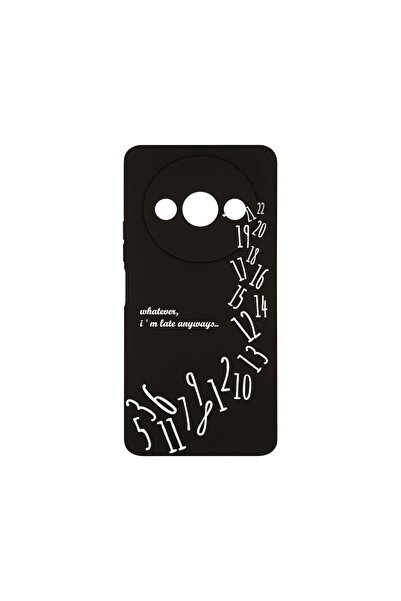 bestcase Θήκη Σιλικόνης Premium, Συμβατή με Xiaomi Redmi A3, I'm Late Always,...