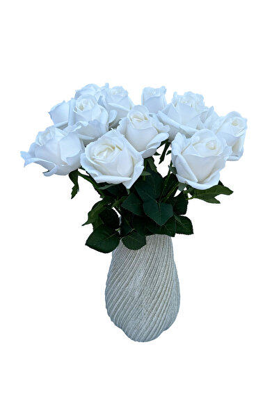 MirageBotanics Cream Nordic Style Beige Color Bohemian Ceramic 25x15 cm Cube ...