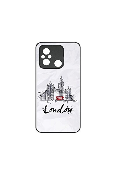 bestcase Husa BestCase¬Æ Slim Glassy, Compatibila Cu Xiaomi Redmi 12C, London...