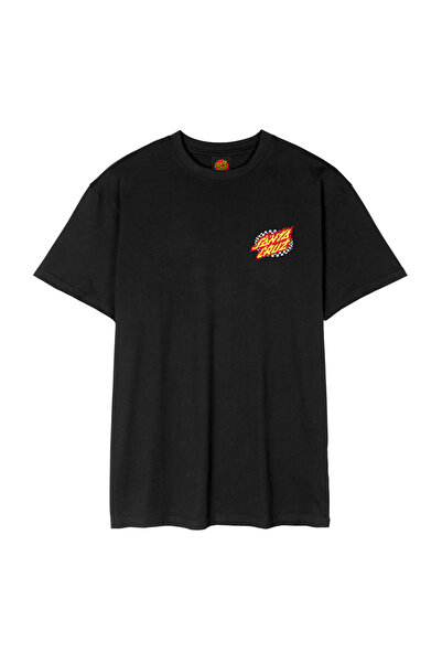 Santa Cruz Mens Short-Sleeve Goal Flame T-Shirt M