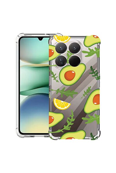 bestcase Αντικραδασμική Θήκη Συμβατή με Xiaomi 17, με Σχέδιο Αβοκάντο, Ενισχυ...
