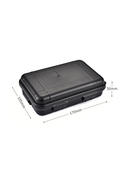 Choice8 Black (M) Plastic Outdoor Camping Survival Container Storage Case Box...