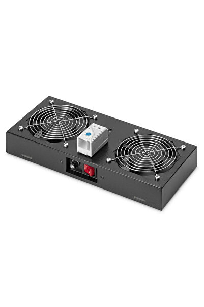 Digitus Linie Profesională DN-19 FAN-2-WM-T-SW - tavă pentru ventilator de rack