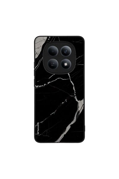 Sonique Θήκη Marble Series για Xiaomi Redmi Note 15 4G Μαύρο