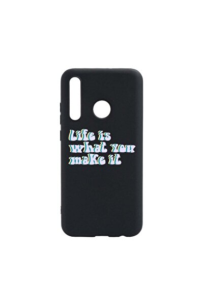 bestcase Калъф с надпис Life is..., за Xiaomi Redmi Note 8T, устойчив на изно...