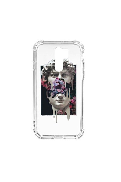 bestcase Husa Anti Shock Silicon Compatibila cu Xiaomi Redmi 9, David Statue,...