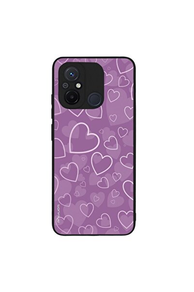 Sonique Θήκη Heart Series για Xiaomi Redmi 12C Βιολετί