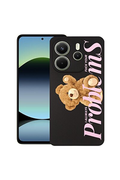 bestcase ¬Æ Husa pentru Xiaomi Redmi Note 14, Teddy Bear - Your Problems, Sli...