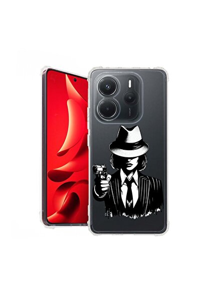 bestcase Husă pentru Xiaomi Redmi Note 14 5G, Antișoc 1.5MM, Gangster Woman, ...