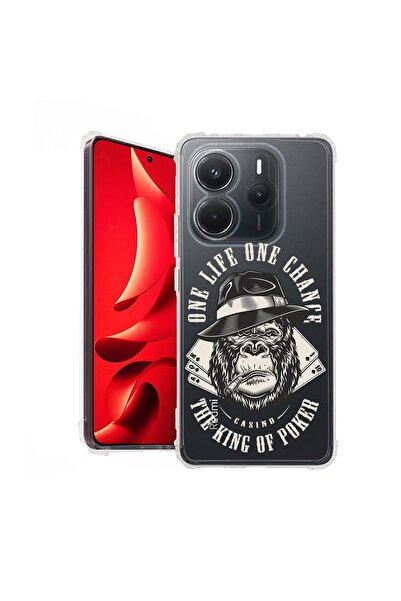 bestcase Husă pentru Xiaomi Redmi Note 14 5G, Antișoc 1.5MM, King Mafia Monke...