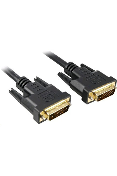 PremiumCord Cablu DVI-D - DVI-D 10m negru (kpdvi2-10)