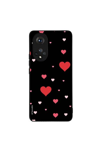 Sonique Θήκη Heart Series για Honor 50 5G / Nova 9 Μαύρο