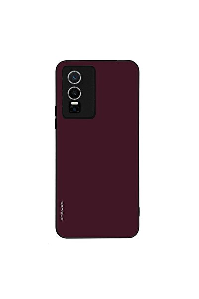 Sonique Θήκη ColorBloc Series για Vivo VIVO Y74s / VIVO Y76 5G Μπορντό
