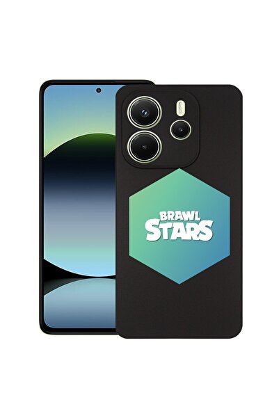 bestcase ¬Æ Husa pentru Xiaomi Redmi Note 14, Brawl Stars, Slim Silicon 0.8MM...