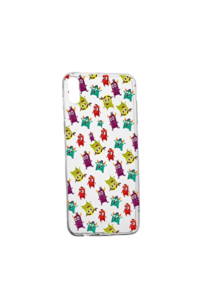 bestcase Husa Silicon Compatibila Cu Xiaomi Redmi 9AT, Little Monsters, rezis...