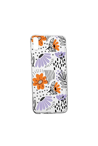bestcase Husa Silicon Compatibila cu Xiaomi Redmi 9AT, Flowers - Pastel Color...