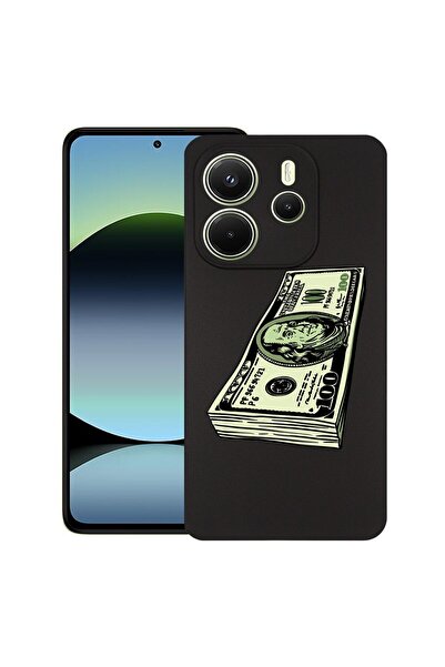 bestcase ¬Æ Husa pentru Xiaomi Redmi Note 14, Mr.Franklin 100Dollar, Slim Sil...