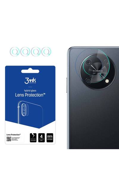 3MK FG Camera Lens Flexible Glass Film Prοtector 7H Huawei (4τμ) Nova Y90